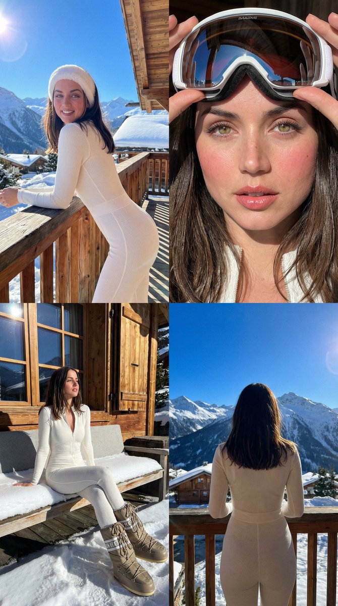 Luxury Ski Influencer Photo Set